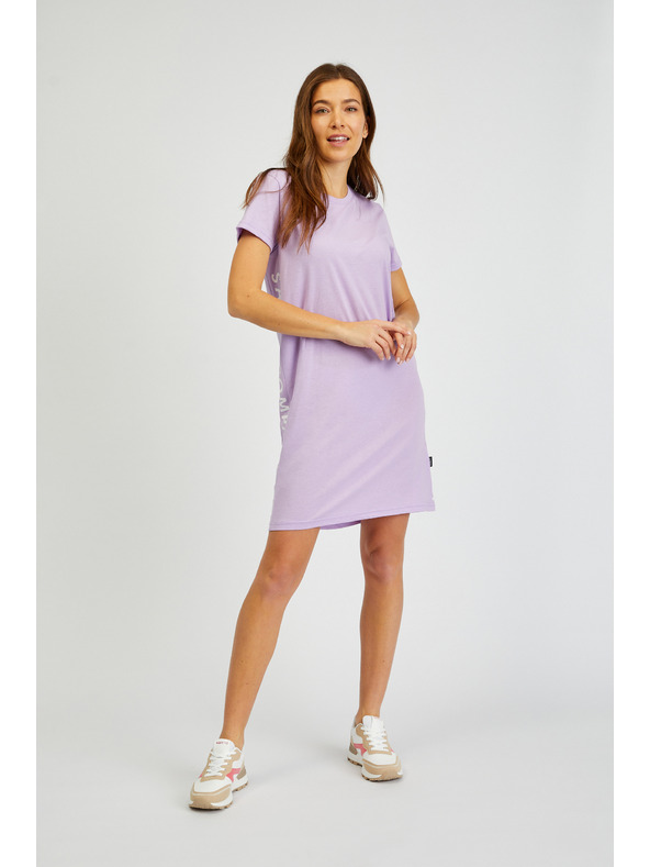 Sam 73 Светлолилава дамска лятна рокля SAM73 Delphinus