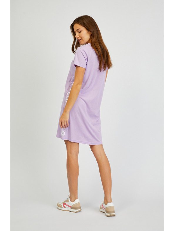 Sam 73 Светлолилава дамска лятна рокля SAM73 Delphinus