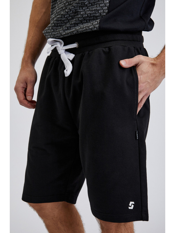 Sam 73 Черни мъжки спортни шорти SAM73 Euklas