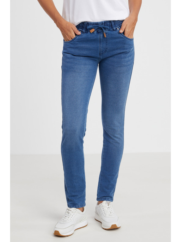 Sam 73 Сини дамски дънкови панталони SAM 73 Lisa