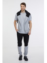 Sam 73 Светлосива мъжка тениска с тен SAM 73 Fabio