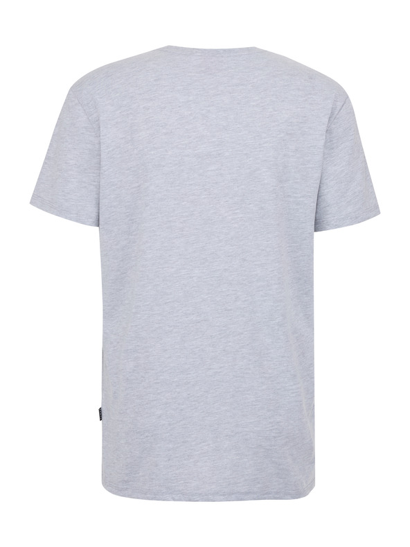 Sam 73 Светлосива мъжка тениска с тен SAM 73 Fabio