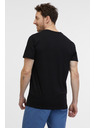Sam 73 Черна мъжка тениска SAM 73 Felipe