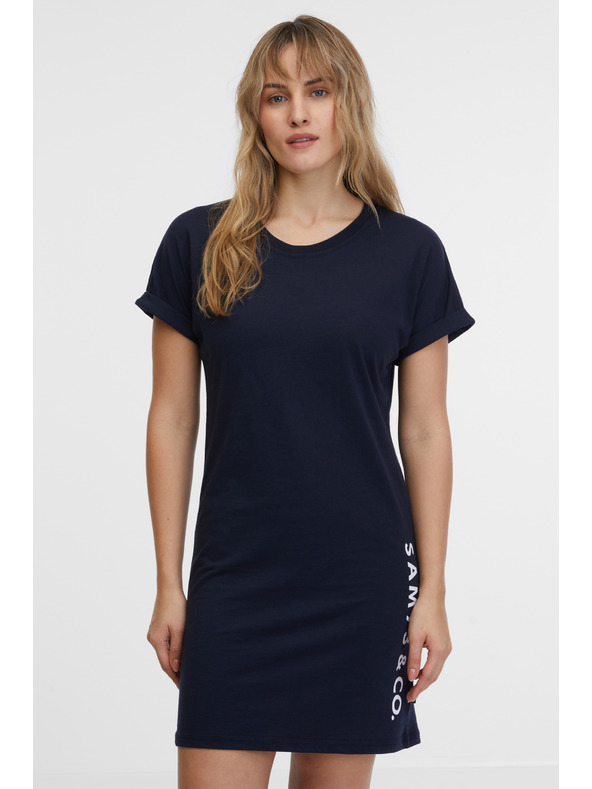 Sam 73 Тъмносиня дамска рокля SAM 73 Dalia