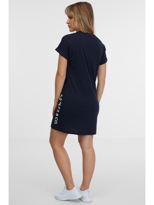 Sam 73 Тъмносиня дамска рокля SAM 73 Dalia