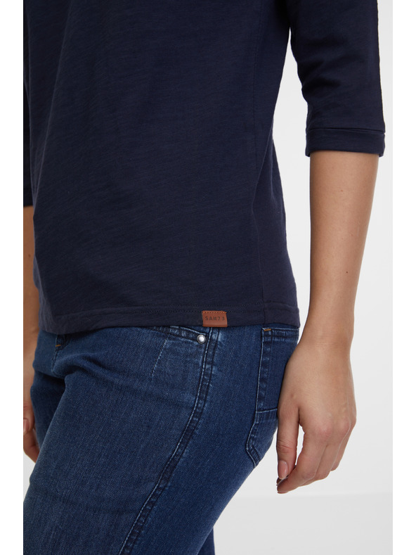 Sam 73 Тъмно синя дамска тениска SAM 73 Nevada