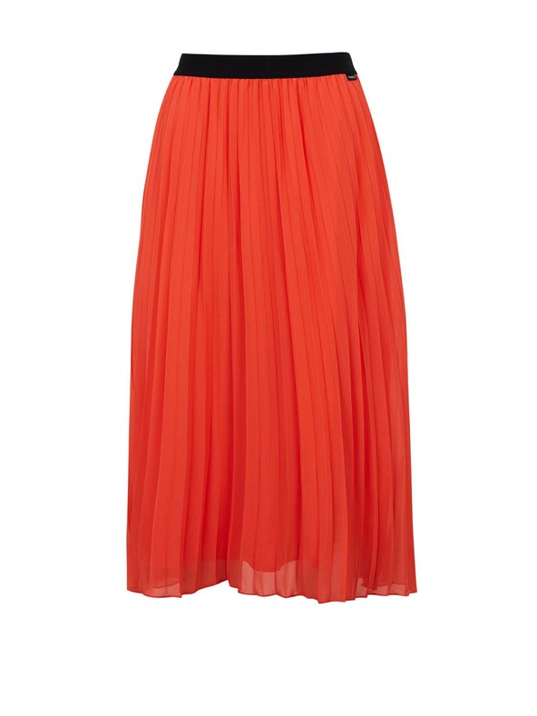 Sam 73 Корал дамска плисирана миди пола SAM 73 Eveline