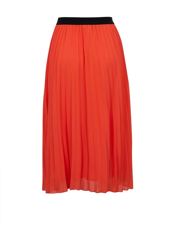 Sam 73 Корал дамска плисирана миди пола SAM 73 Eveline