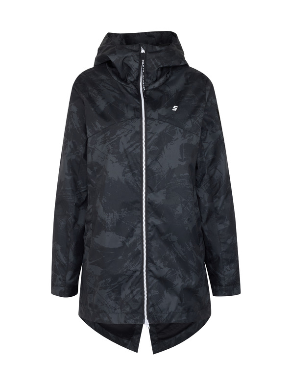 Sam 73 Черна дамска шарена парка SAM 73 Alexia