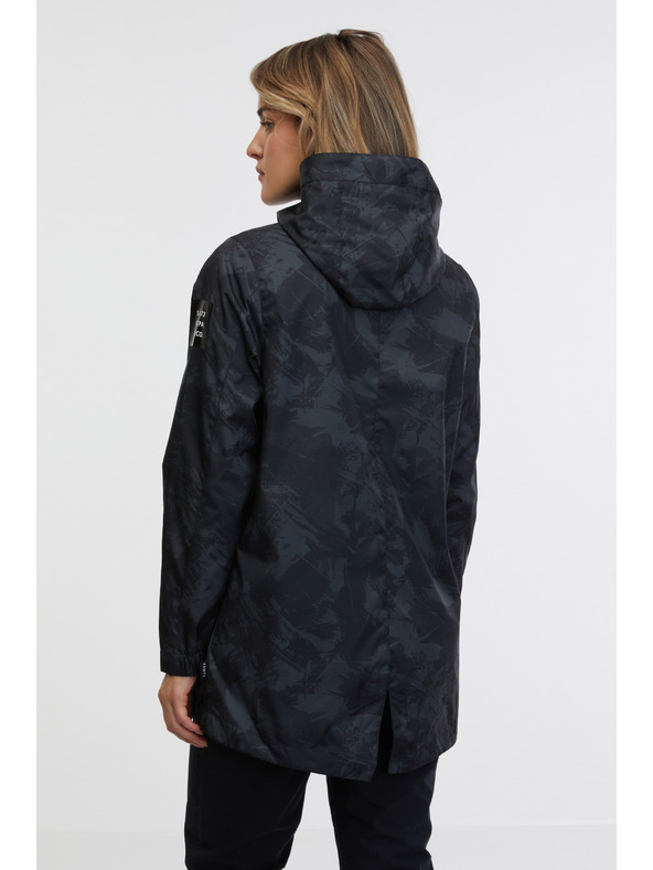 Sam 73 Черна дамска шарена парка SAM 73 Alexia