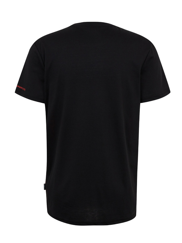 Sam 73 Черно-червена мъжка тениска SAM73 Cetus