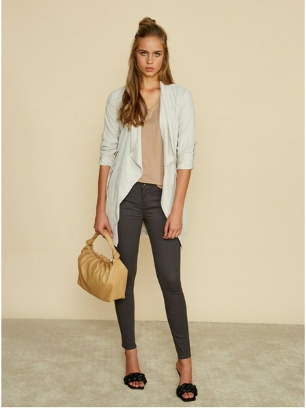 ZOOT.lab Сиви дамски панталони с прилепнала кройка ZOOT.lab Anna 2