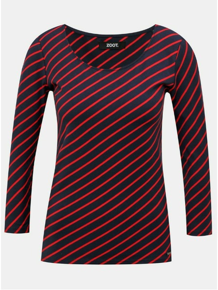 ZOOT.lab Тъмно синя дамска раирана риза ZOOT.lab Karin