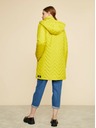 ZOOT.lab Зелено и жълто дамско ватирано палто ZOOT.lab Molly