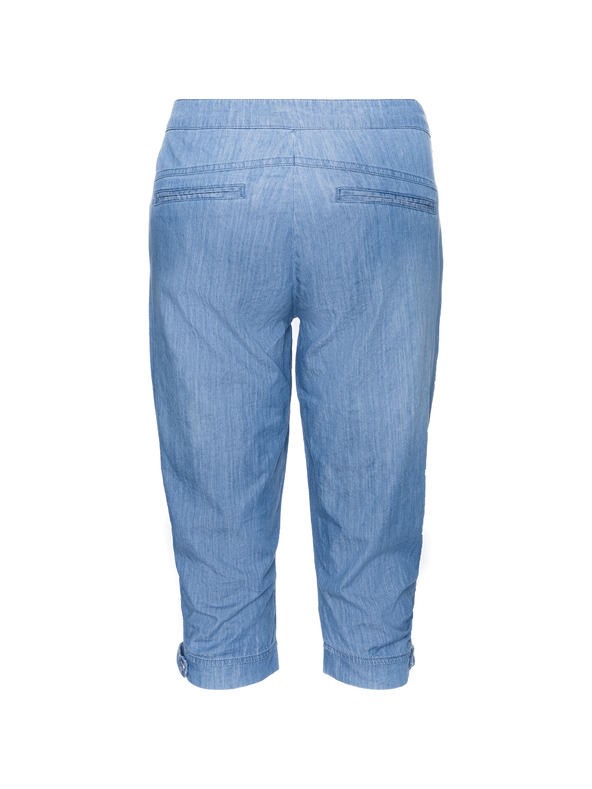 Sam 73 Сини дамски дънкови 3/4 панталони SAM 73