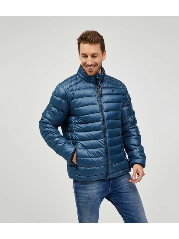 Sam 73 Тъмносиньо мъжко ватирано яке SAM 73 Otto