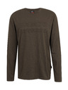 Sam 73 Мъжка тениска с дълъг ръкав в цвят каки SAM 73 Mindart