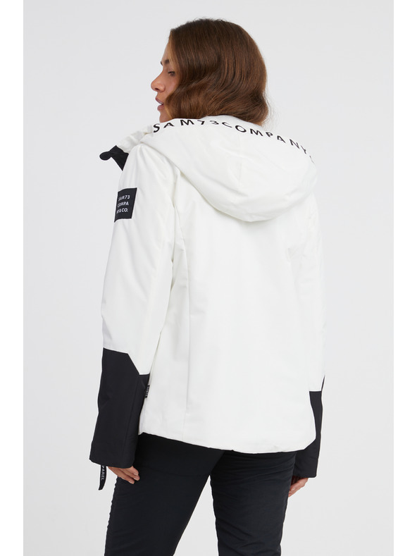 Sam 73 Черно-бяло дамско яке SAM 73 Minerva