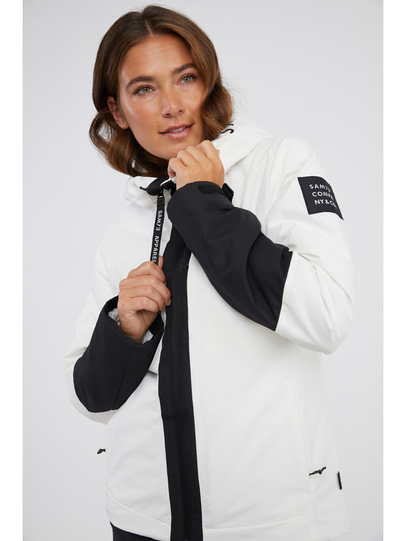 Sam 73 Черно-бяло дамско яке SAM 73 Minerva