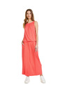 Sam 73 Коралова дамска макси рокля SAM 73 Dita