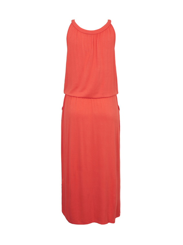 Sam 73 Коралова дамска макси рокля SAM 73 Dita