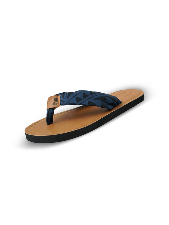 Sam 73 Сини дамски джапанки с шарка SAM 73