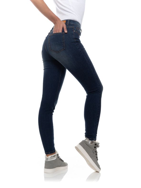 Sam 73 Сини дамски дънки с тясна кройка Sam 73