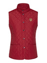 Sam 73 Червена дамска ватирана жилетка Sam 73 Martha