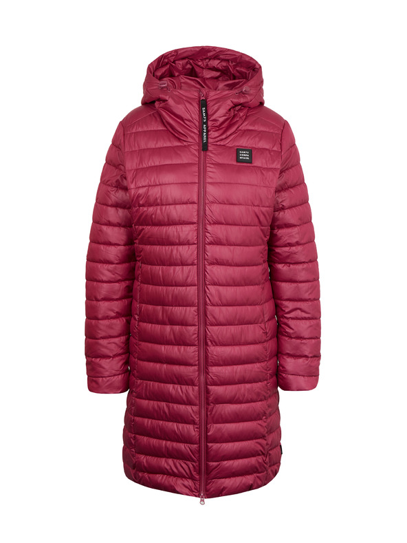 Sam 73 Тъмно розово дамско ватирано палто SAM 73