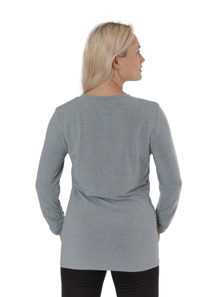 Sam 73 Светлосива дамска тениска SAM 73