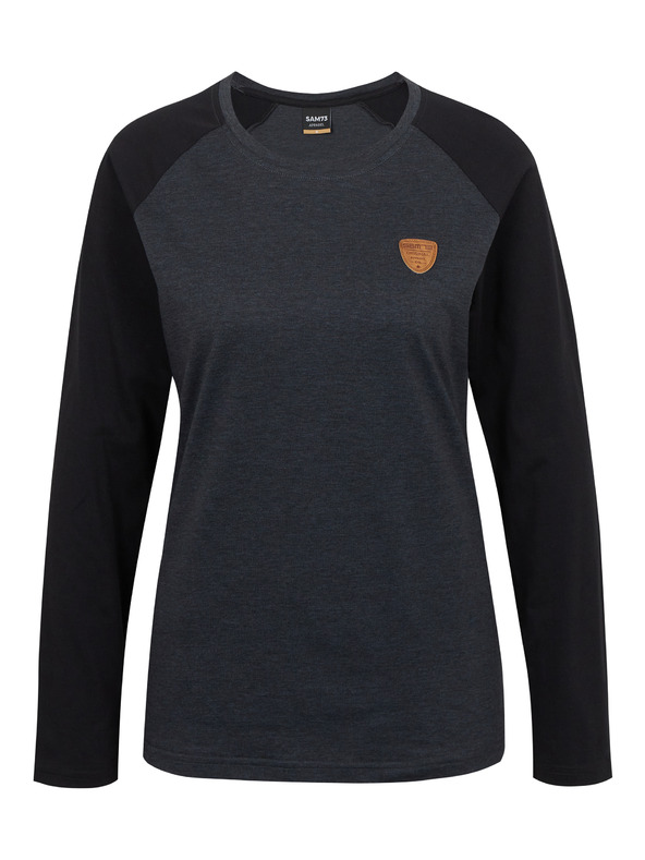 Sam 73 Тъмно сива дамска тениска SAM 73