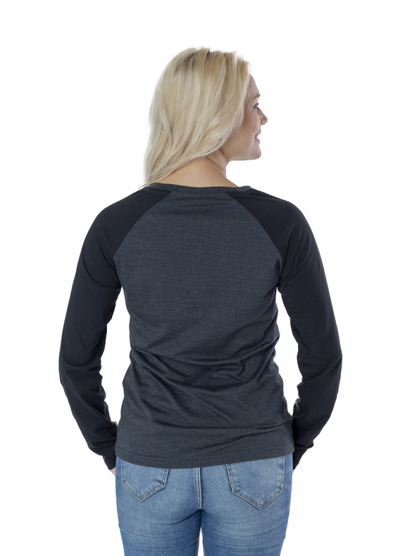 Sam 73 Тъмно сива дамска тениска SAM 73