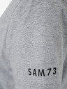 Sam 73 Светлосива дамска тениска на райета SAM 73 Una