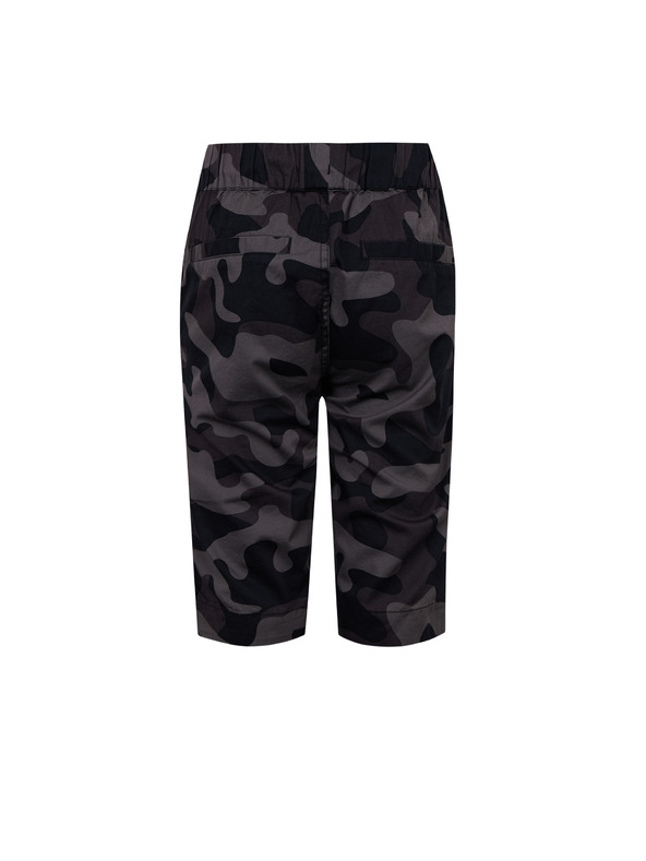 Sam 73 Черни къси панталони с шарки за момчета SAM 73 Spencer