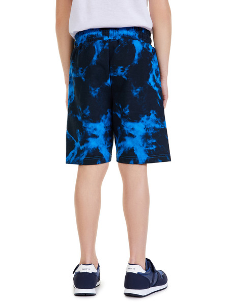 Sam 73 Сини къси панталони за момчета с шарка SAM 73 Graham