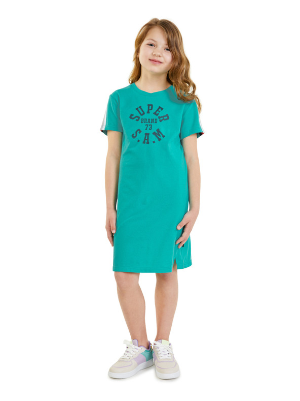 Sam 73 Тюркоазена рокля за момиче SAM 73 Belinda
