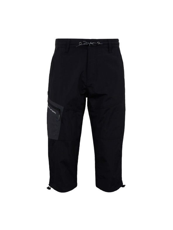 Sam 73 Черни мъжки къси панталони SAM 73 Sanjay