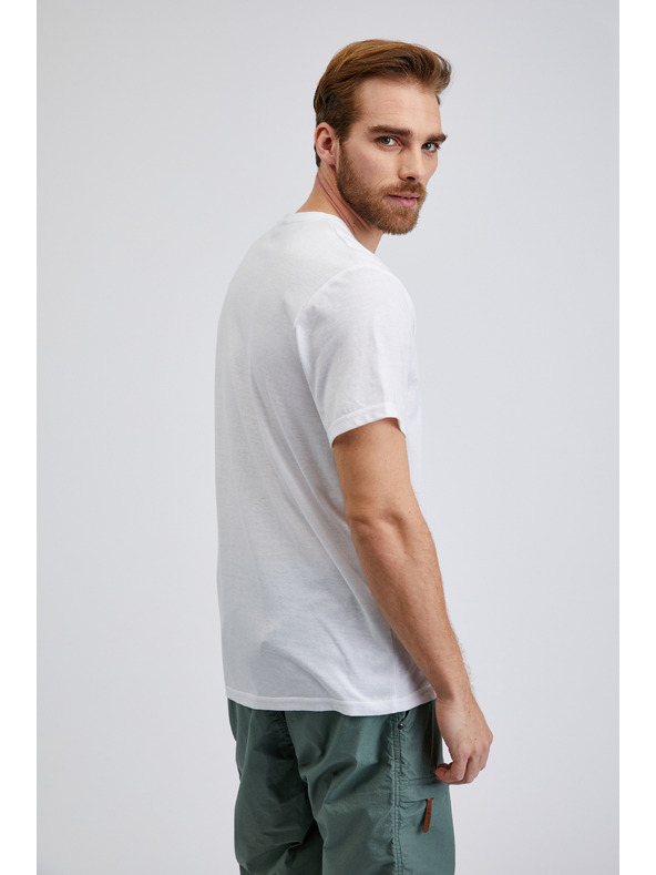 Sam 73 Бяла мъжка тениска SAM 73 Sean