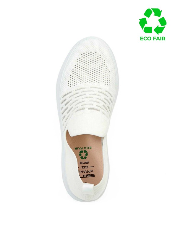 Sam 73 Бели дамски маратонки с приплъзване SAM 73 Ruzizi