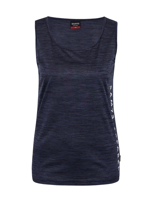 Sam 73 Тъмносиньо дамско меланжирано потник SAM 73 Manita