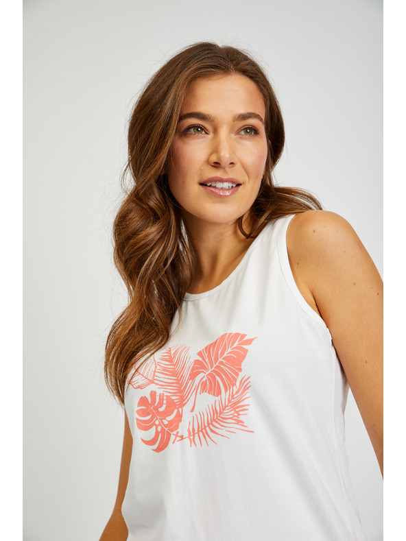 Sam 73 Бяло дамско потник SAM 73 Simone