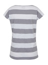 Sam 73 Дамска тениска на райета в бяло и сиво SAM 73 Elspeth