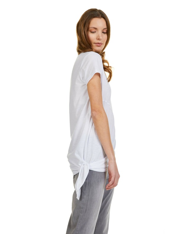 Sam 73 Бяла дамска тениска SAM 73 Doreen