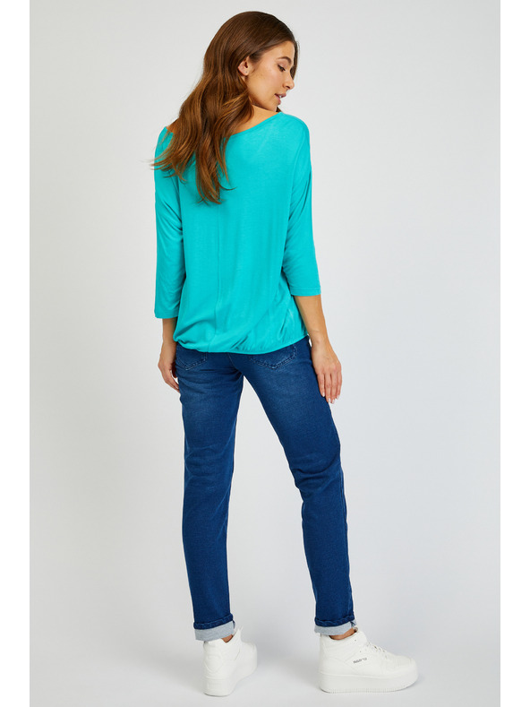 Sam 73 Тюркоазена дамска тениска SAM 73 Cladys