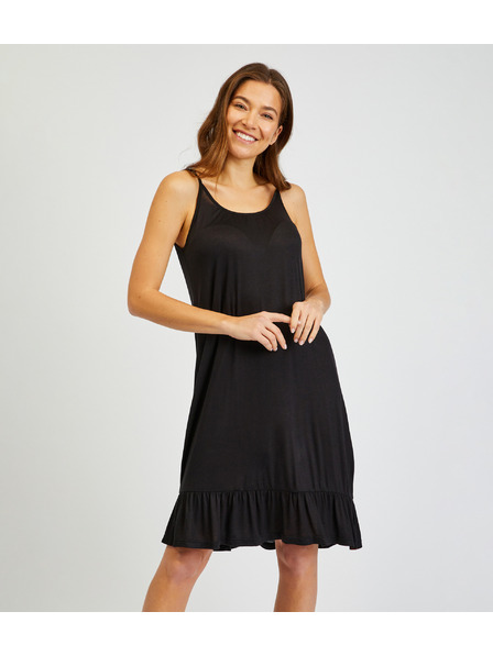 Sam 73 Черна дамска рокля без презрамки SAM 73 Alla