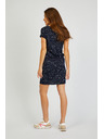 Sam 73 Тъмно синя дамска шарена рокля SAM 73 Nika