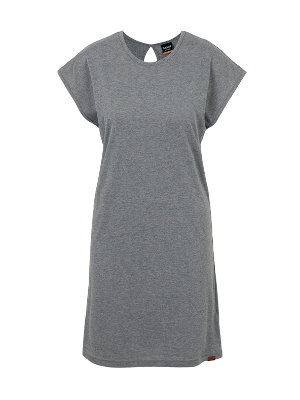Sam 73 Сива дамска основна рокля SAM 73 Jeanne