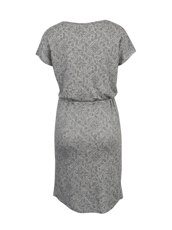 Sam 73 Светлосива дамска шарена рокля SAM 73 Odette