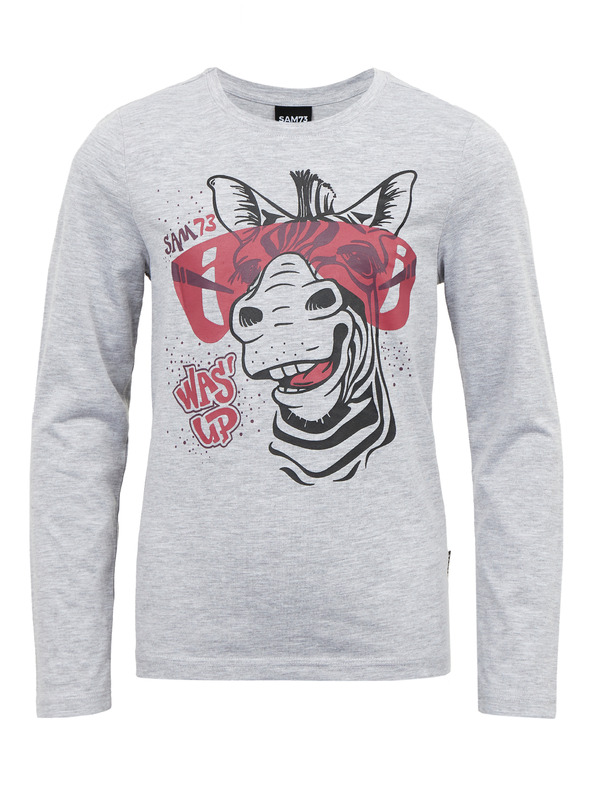 Sam 73 Сива тениска за момичета SAM 73 Agnes