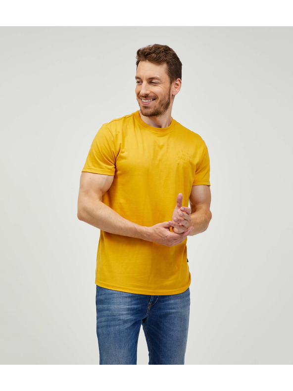 Sam 73 Горчица мъжка тениска SAM 73 Sepot